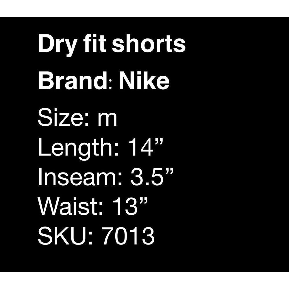 Nike grey and black running shorts- size m - Picture 9 of 9